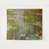 Claude Monet - Water Lily Pond 1917 Wandteppich (Vorderseite (Horizontal))