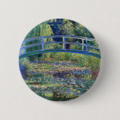 Claude Monet Water Lily Pond Button (Vorderseite)