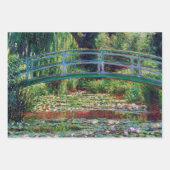 Claude Monet, Water Lily Pond Geschenkpapier Set (Vorderseite 3)