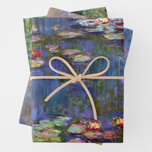 Claude Monet, Water Lily Pond Geschenkpapier Set (Beispiel)