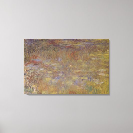 Claude Monet | Water-Lily Pond Leinwanddruck (Vorderseite)