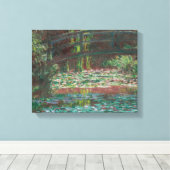 Claude Monet - Water Lily Pond Leinwanddruck (Insitu (Holzboden))