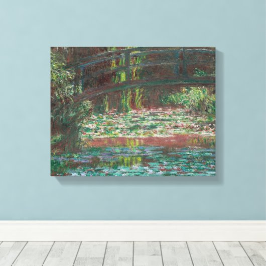 Claude Monet - Water Lily Pond Leinwanddruck (Insitu (Holzboden))