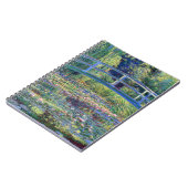 Claude Monet Water Lily Pond Notizblock (Linke Seite)