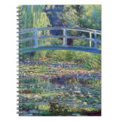 Claude Monet Water Lily Pond Notizblock (Vorderseite)