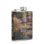 Claude Monet - Water Lily Pond, Pink Harmony Flachmann (Rechts)