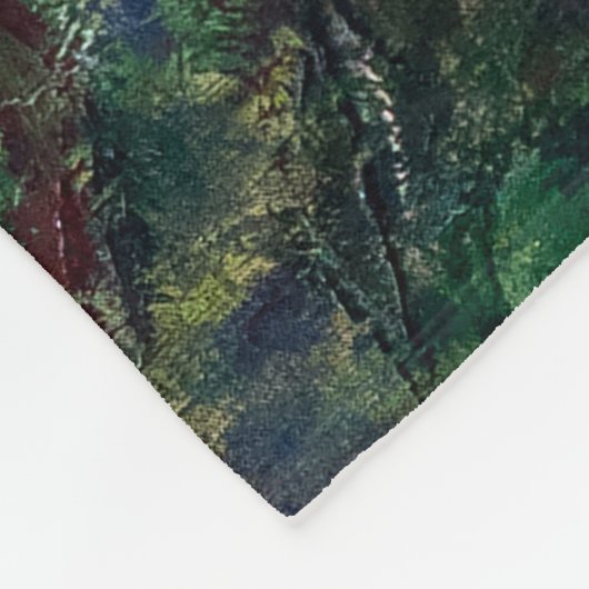 Claude Monet - Water Lily Pond, Pink Harmony Fleecedecke (Ecke)