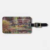 Claude Monet - Water Lily Pond, Pink Harmony Gepäckanhänger (Vorderseite horizontal)