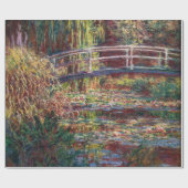 Claude Monet - Water Lily Pond, Pink Harmony Geschenkpapier (Flach)