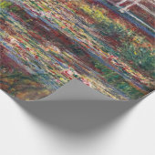 Claude Monet - Water Lily Pond, Pink Harmony Geschenkpapier (Ecke)