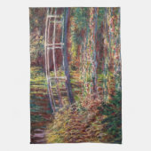 Claude Monet - Water Lily Pond, Pink Harmony Geschirrtuch (Vertikal)