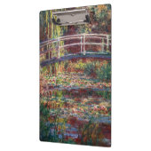 Claude Monet - Water Lily Pond, Pink Harmony Klemmbrett (Links)