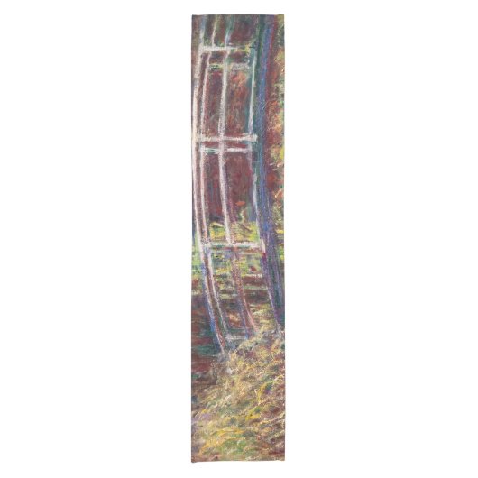 Claude Monet - Water Lily Pond, Pink Harmony Kurzer Tischläufer (Vorderseite)