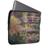 Claude Monet - Water Lily Pond, Pink Harmony Laptopschutzhülle (Vorne Rechts)