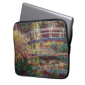 Claude Monet - Water Lily Pond, Pink Harmony Laptopschutzhülle (Vorderseite Links)