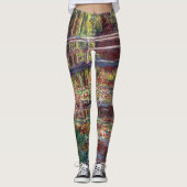 Claude Monet - Water Lily Pond, Pink Harmony Leggings (Vorderseite)