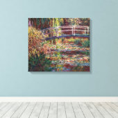 Claude Monet - Water Lily Pond, Pink Harmony Leinwanddruck (Insitu (Holzboden))