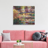 Claude Monet - Water Lily Pond, Pink Harmony Leinwanddruck (Insitu (Wohnzimmer))