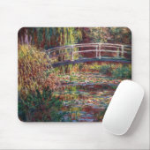 Claude Monet - Water Lily Pond, Pink Harmony Mousepad (Mit Mouse)