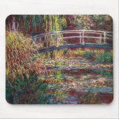 Claude Monet - Water Lily Pond, Pink Harmony Mousepad (Vorne)