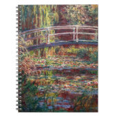Claude Monet - Water Lily Pond, Pink Harmony Notizblock (Vorderseite)