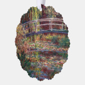 Claude Monet - Water Lily Pond, Pink Harmony Ornament Karte (Links)