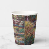 Claude Monet - Water Lily Pond, Pink Harmony Pappbecher (Rechts)