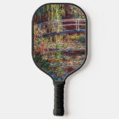 Claude Monet - Water Lily Pond, Pink Harmony Pickleball Schläger (Rückseite)