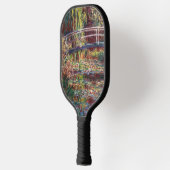 Claude Monet - Water Lily Pond, Pink Harmony Pickleball Schläger (Links)