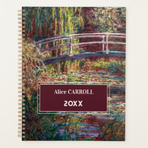 Claude Monet - Water Lily Pond, Pink Harmony Planer