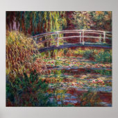 Claude Monet - Water Lily Pond, Pink Harmony Poster (Vorne)