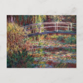 Claude Monet - Water Lily Pond, Pink Harmony Postkarte (Vorderseite)