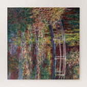 Claude Monet - Water Lily Pond, Pink Harmony Puzzle (Horizontal)