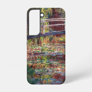 Claude Monet - Water Lily Pond, Pink Harmony Samsung Galaxy Hülle