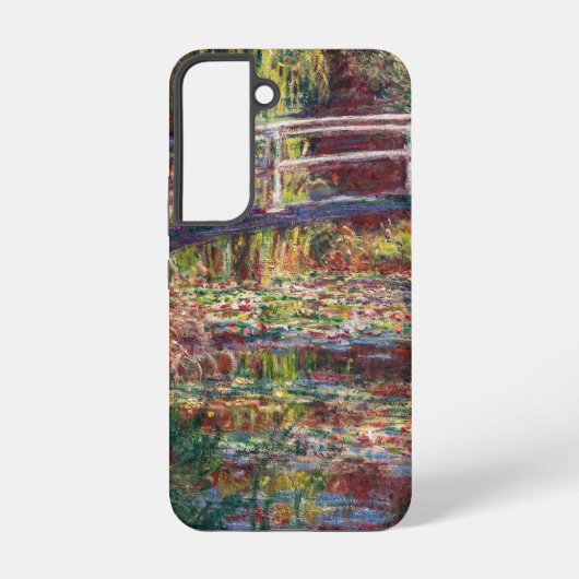 Claude Monet - Water Lily Pond, Pink Harmony Samsung Galaxy Hülle (Rückseite)