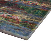 Claude Monet - Water Lily Pond, Pink Harmony Schneidebrett (Ecke)