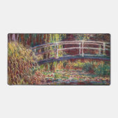 Claude Monet - Water Lily Pond, Pink Harmony Schreibtischunterlage (Vorderseite)