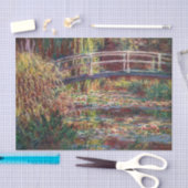 Claude Monet - Water Lily Pond, Pink Harmony Seidenpapier (Handwerk)