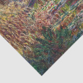 Claude Monet - Water Lily Pond, Pink Harmony Seidenpapier (Ausschnitt)