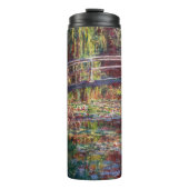 Claude Monet - Water Lily Pond, Pink Harmony Thermosbecher (Vorderseite)