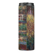 Claude Monet - Water Lily Pond, Pink Harmony Thermosbecher (Rückseite)