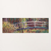 Claude Monet - Water Lily Pond, Pink Harmony Yogamatte (Rückseite (Horizontal))
