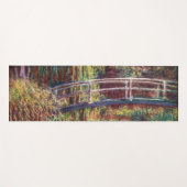 Claude Monet - Water Lily Pond, Pink Harmony Yogamatte (Vorderseite (Horizontal))