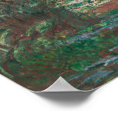 Claude Monet - Water Lily Pond Poster (Ecke)