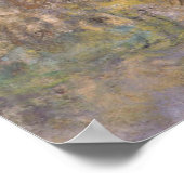 Claude Monet | Water-Lily Pond Poster (Ecke)