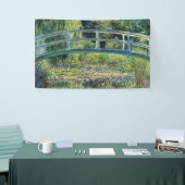 Claude Monet - Water Lily Pond und japanische Brüc Banner (Messeveranstaltung)