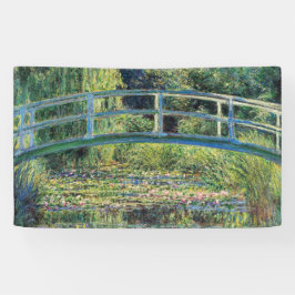 Claude Monet - Water Lily Pond und japanische Brüc Banner