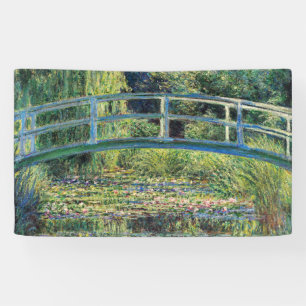 Claude Monet - Water Lily Pond und japanische Brüc Banner
