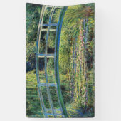 Claude Monet - Water Lily Pond und japanische Brüc Banner (Vertikal)