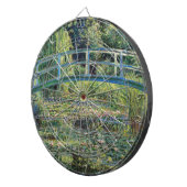 Claude Monet - Water Lily Pond und japanische Brüc Dartscheibe (Vorderseite rechts)